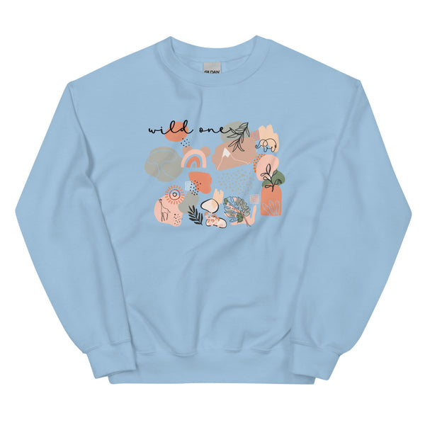 Boho Disney Animal Kingdom Wild One Unisex Sweatshirt