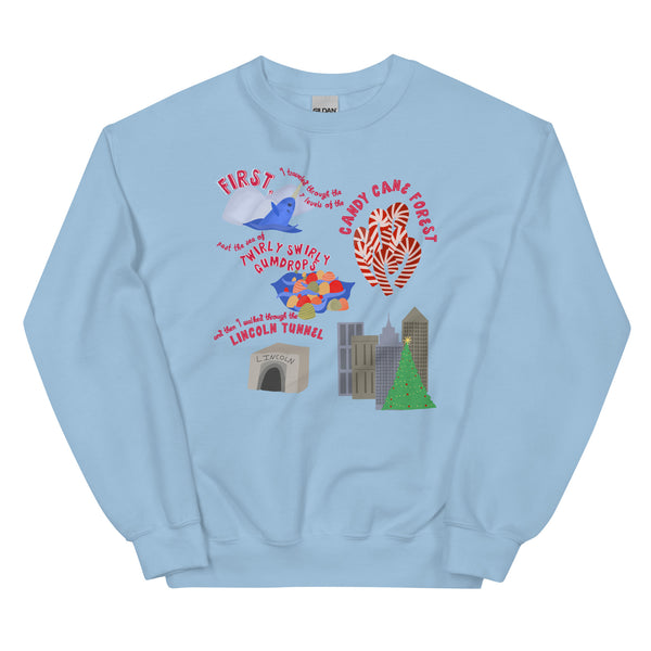 Buddy the Elf Christmas Story Holiday Movie Unisex Sweatshirt