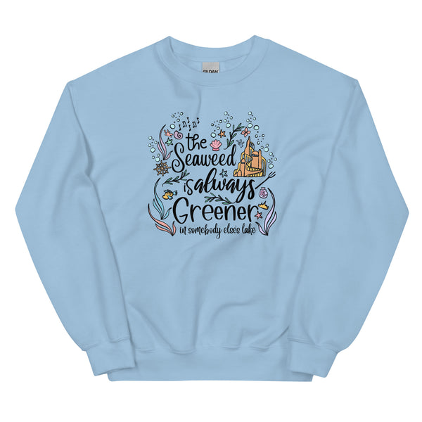 Little Mermaid Seaweed Sweatshirt Disney Shirt Disney Mermaid Under the Sea Unisex Sweatshirt