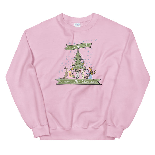 Winnie the Pooh Christmas Sweatshirt Have Yourself a Merry Little Christmas Disney Sweatshirt