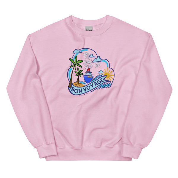 Bon Voyage Sweatshirt Disney Cruise Shirt Castaway Cay Sweatshirt