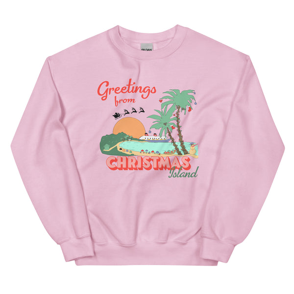 Castaway Cay Christmas Island Disney Cruise Line Very Merrytime Unisex Sweatshirt