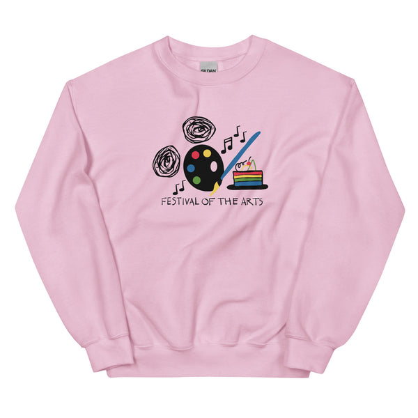 Epcot Mickey Paint Palette Sweatshirt Festival of the Arts Disney Shirt Epcot Sweatshirt