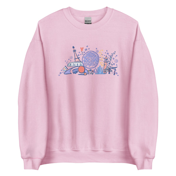 EPCOT Sweatshirt Disney Parks Shirt Spaceship Earth Disney World Epcot Unisex Sweatshirt