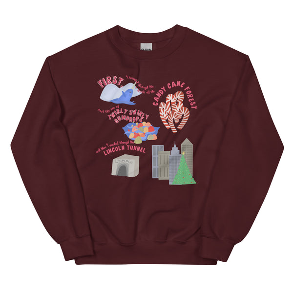Buddy the Elf Christmas Story Holiday Movie Unisex Sweatshirt