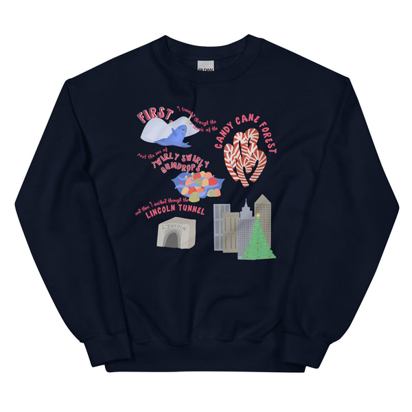 Buddy the Elf Christmas Story Holiday Movie Unisex Sweatshirt