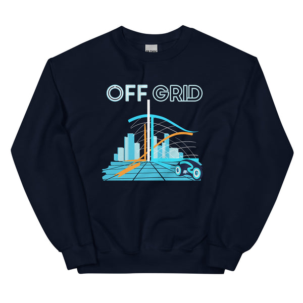 TRON Off Grid Sweatshirt Disney Shirt Lightcycle Ride Disney Shirt Tron Unisex Sweatshirt