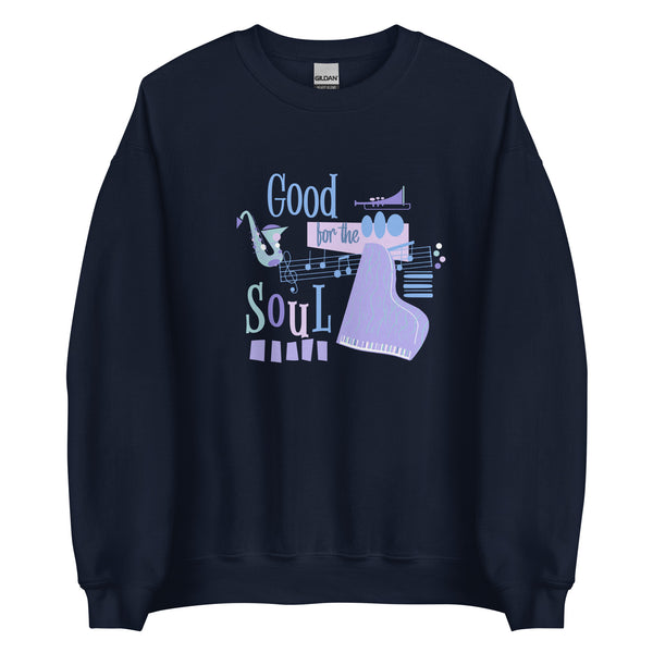 Disney Pixar Soul Good for the Soul Jazz Music Unisex Sweatshirt