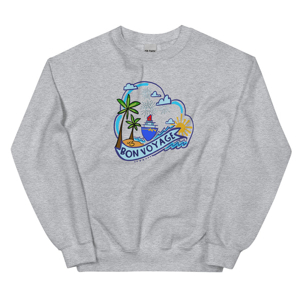 Bon Voyage Sweatshirt Disney Cruise Shirt Castaway Cay Sweatshirt