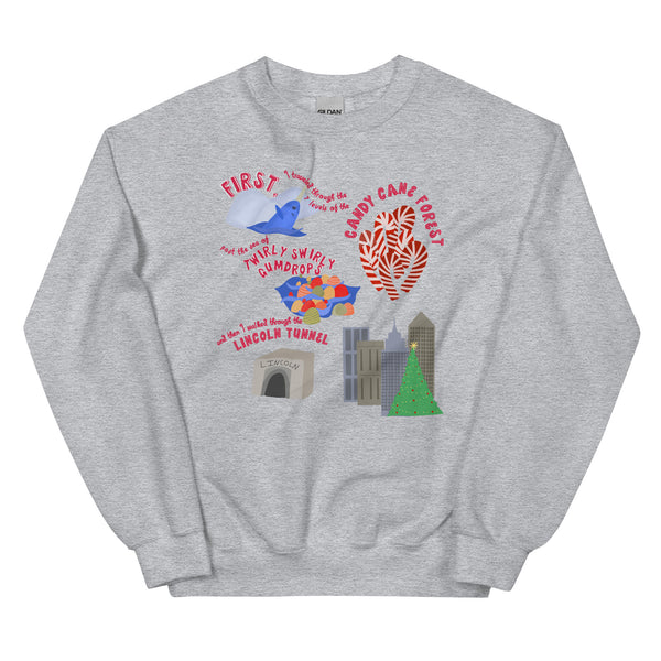 Buddy the Elf Christmas Story Holiday Movie Unisex Sweatshirt