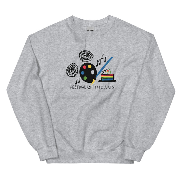 Epcot Mickey Paint Palette Sweatshirt Festival of the Arts Disney Shirt Epcot Sweatshirt