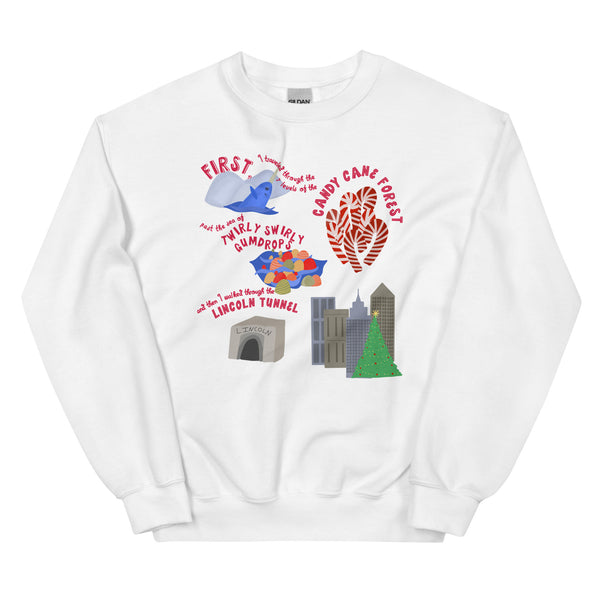 Buddy the Elf Christmas Story Holiday Movie Unisex Sweatshirt