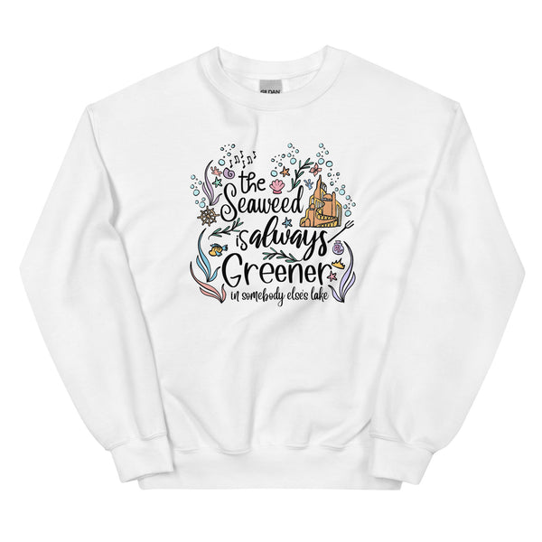 Little Mermaid Seaweed Sweatshirt Disney Shirt Disney Mermaid Under the Sea Unisex Sweatshirt