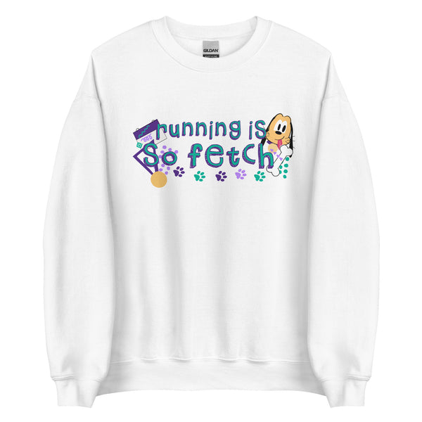 runDisney Pluto so fetch 5k marathon weekend 90s Disney shirt Unisex Sweatshirt