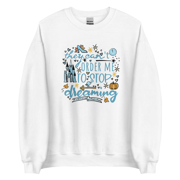 Cinderella Dreaming Sweatshirt Disney Princess Cinderella Unisex Sweatshirt