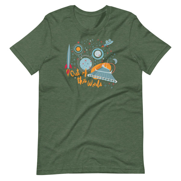 Space Mountain T-Shirt Disney Out of This World Disney Parks Unisex T-Shirt