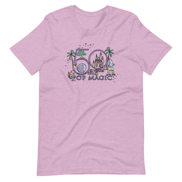 Disney 50th T-Shirt Disney Milestone 50th Birthday Disney 50th Wedding Anniversary 50 Years of Magic T-Shirt