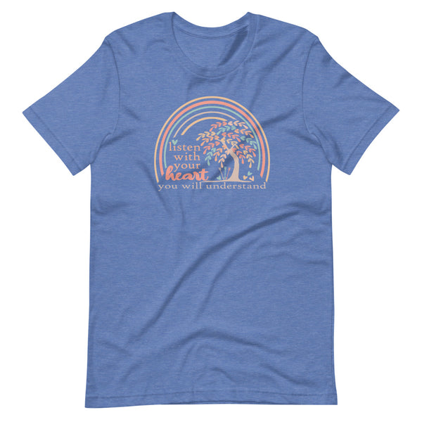 Pocahontas Grandma Willow T-Shirt Listen with your Heart Disney T-shirt