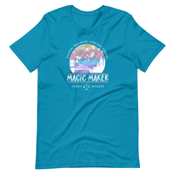 Dream Builders Magic Kingdom T-Shirt, Walt Disney World Disney Magic Maker T-shirt