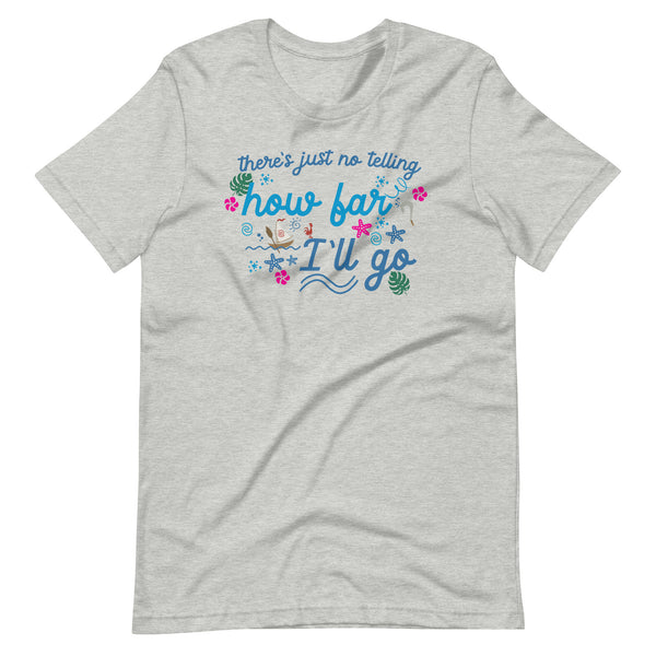 Moana Song Lyrics Shirt Disney Vacation Unisex t-shirt