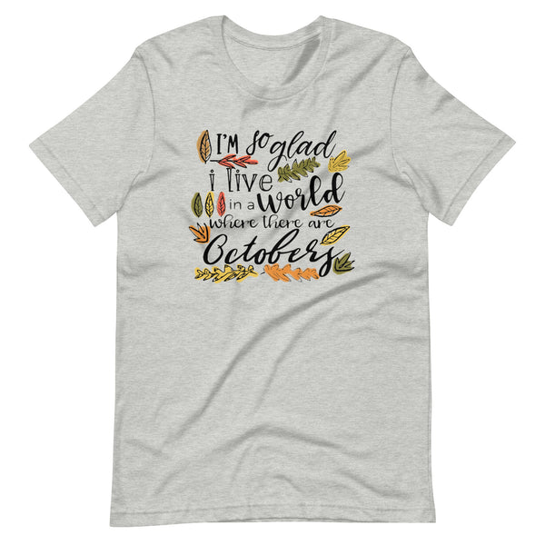 Octobers T-Shirt, Fall Shirt, Anne of Green Gables Shirt