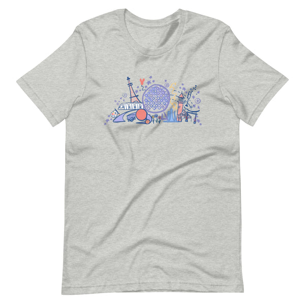 EPCOT T-Shirt Disney Parks Shirt Spaceship Earth Disney World Epcot T-Shirt