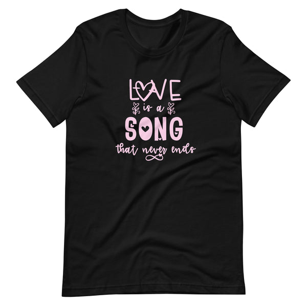 Love is a Song Disney Inspired Valentines Day Bambi Unisex Tee Tshirt