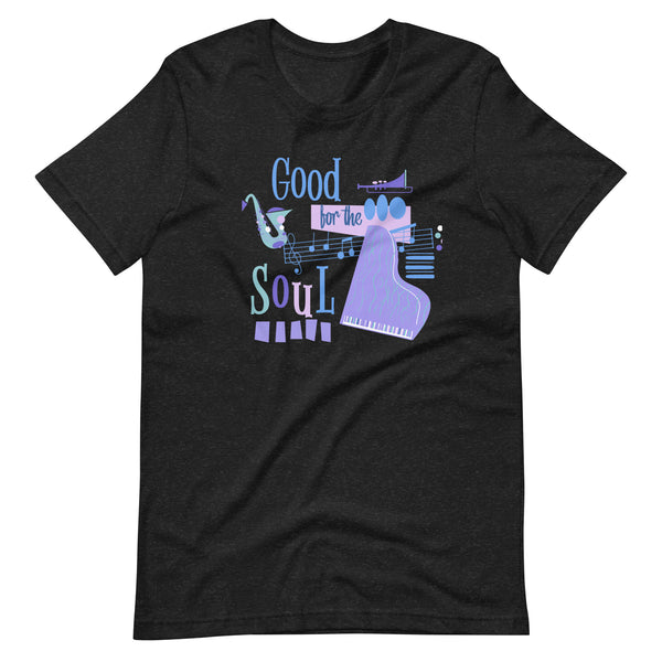 Disney Pixar Soul Good for the Soul Jazz Music Unisex t-shirt