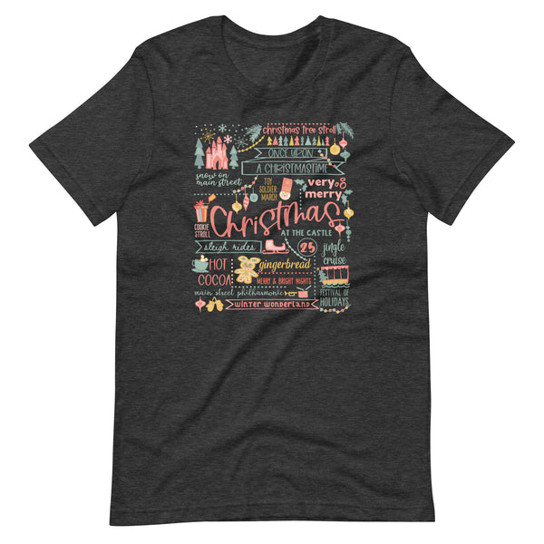 Disney Christmas List T-shirt Disney Shirt Disney at Christmas T-Shirt