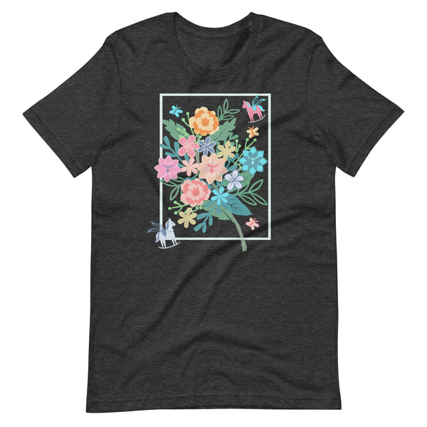 Alice in Wonderland T-shirt Flower Bouquet Flower and Garden Festival T-shirt