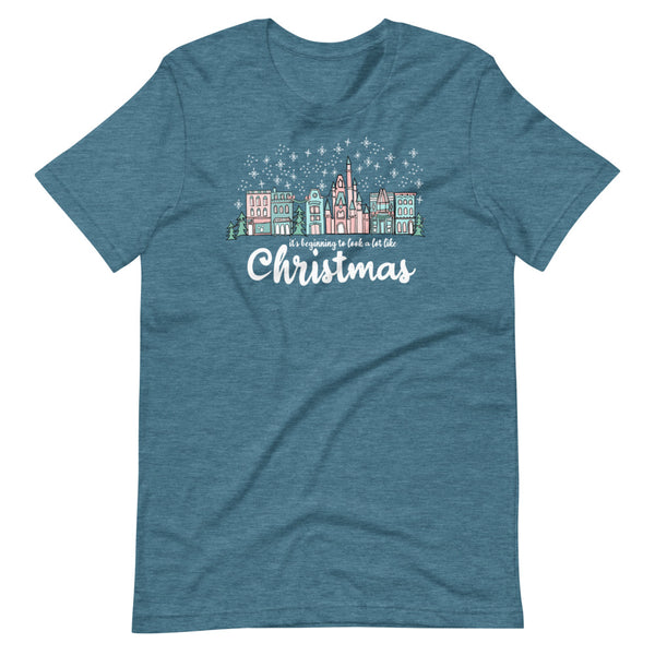 Christmas on Main Street T-shirt It's Beginning to Look a Lot Like Christmas Disney Christmas T-shirt