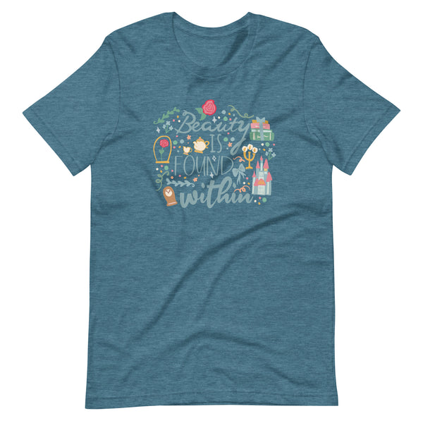 Belle Beauty Within T-shirt Disney Princess Beauty and the Beast T-Shirt