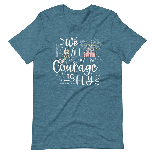 Magic Kingdom Fireworks T-shirt Happily Ever After Disney Castle Tinkerbell Fireworks T-shirt