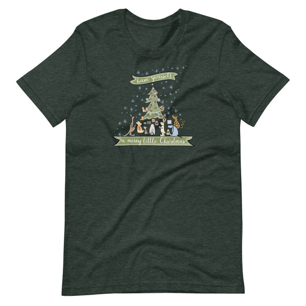 Winnie the Pooh Christmas T-Shirt Have Yourself a Merry Little Christmas Disney T-Shirt