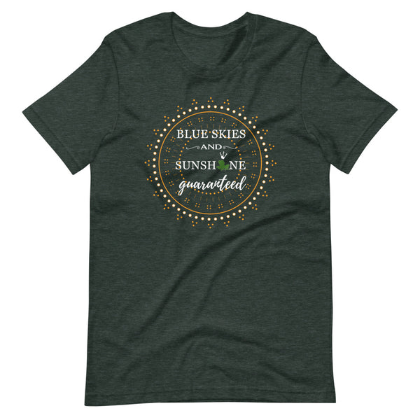Blue Skies and Sunshine Guaranteed Disney Tiana T-Shirt The Princess and the Frog
