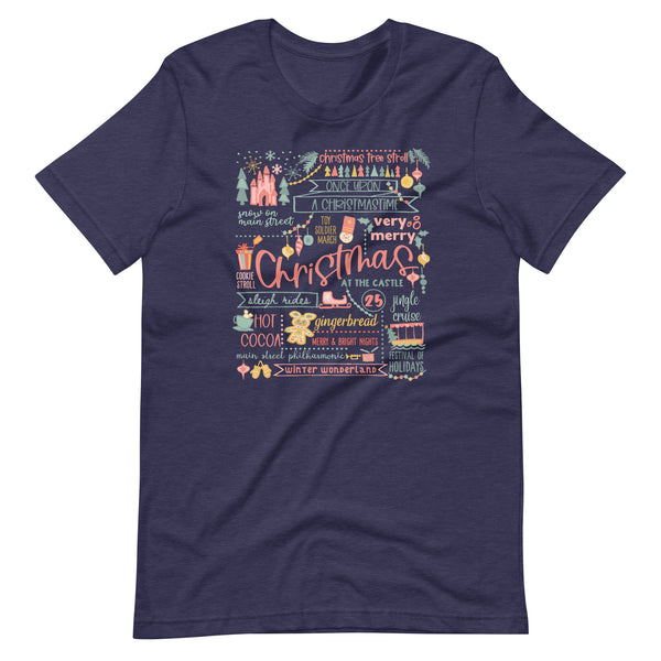 Disney Christmas List T-shirt Disney Shirt Disney at Christmas T-Shirt