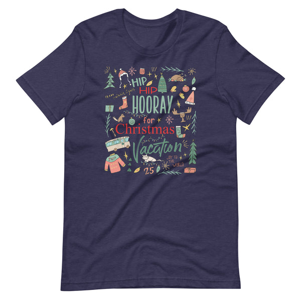 Christmas Vacation T-Shirt Hip Hip Hooray for Christmas Vacation Griswold Family Christmas T-Shirt