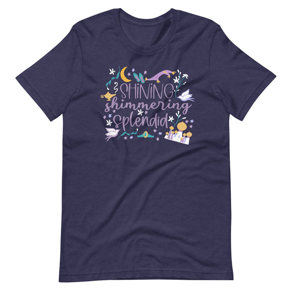 Jasmine Shining Shimmering T-Shirt Aladdin Disney Princess Jasmine T-Shirt