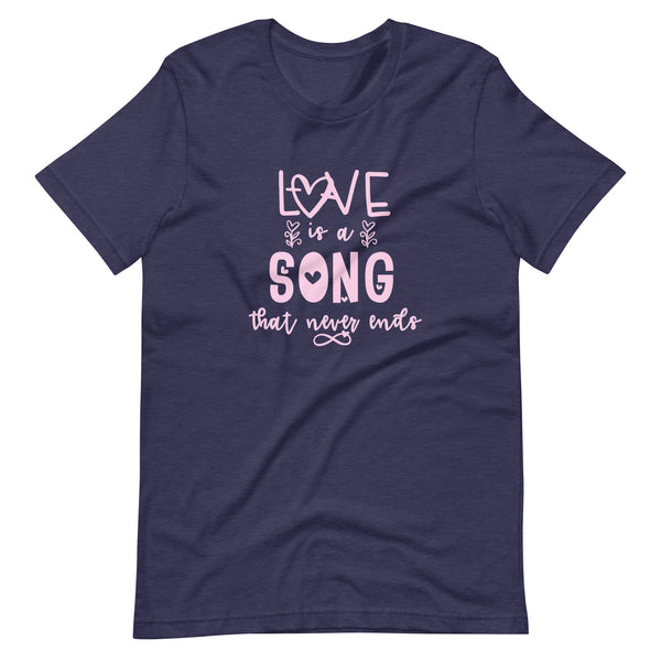 Love is a Song Disney Inspired Valentines Day Bambi Unisex Tee Tshirt