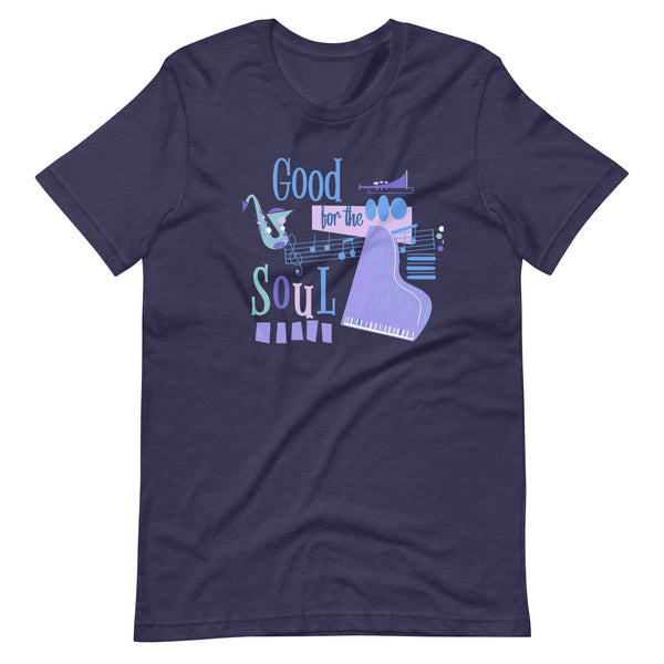 Disney Pixar Soul Good for the Soul Jazz Music Unisex t-shirt