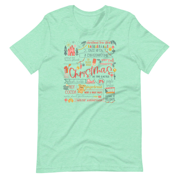 Disney Christmas List T-shirt Disney Shirt Disney at Christmas T-Shirt