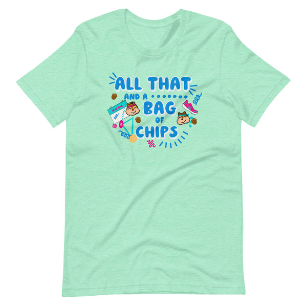 runDisney Chip and Dale 90s All that Disney running shirt Unisex t-shirt