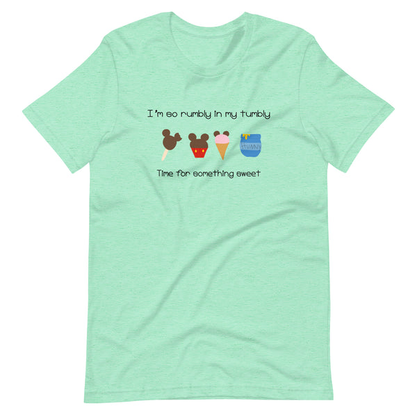 Winnie the Pooh Snacks T-Shirt Disney Snacks Rumbly in My Tumbly Mickey Snacks T-Shirt