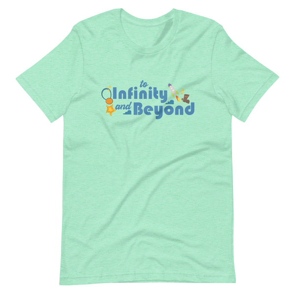 runDisney Toy Story Springtime Surprise To Infinity and Beyond running Unisex t-shirt