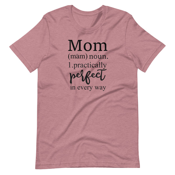 Disney Mother's Day T-Shirt Mary Poppins Practically Perfect Dictionary T-shirt