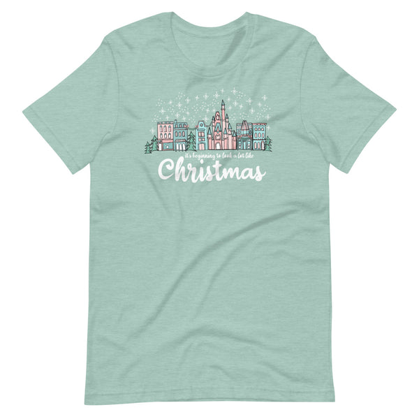 Christmas on Main Street T-shirt It's Beginning to Look a Lot Like Christmas Disney Christmas T-shirt