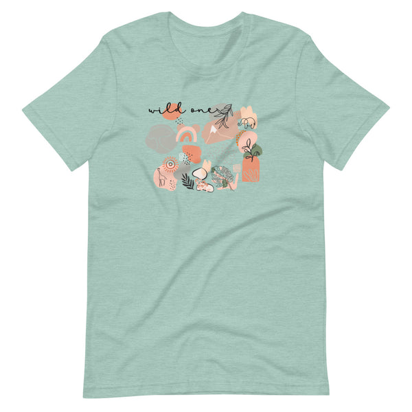 Boho Disney Animal Kingdom Wild One Short-Sleeve Unisex T-Shirt