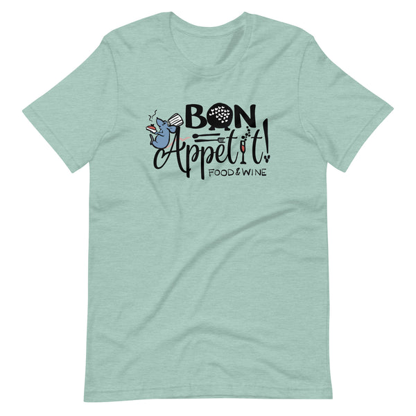 Epcot Bon Appetit T-Shirt Disney Food and Wine Festival Remy Disney Shirt Epcot T-Shirt