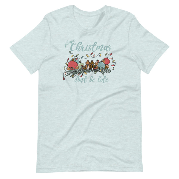 Chip and Dale Christmas T-Shirt Please Christmas Don't Be Late Chipmunk Song T-shirt