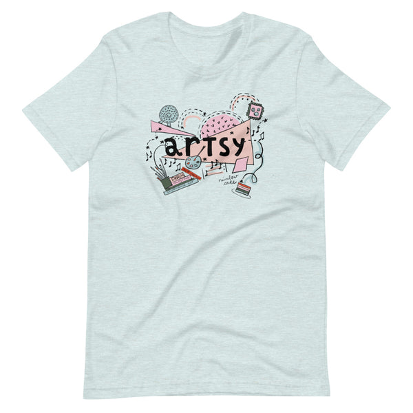 Artsy Disney T-Shirt Epcot Festival of the Arts Hidden Mickey Artsy T-Shirt